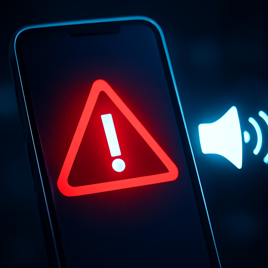 AI-generated editorial illustration for: AusAlert test: what time will national emergency warning siren sound on phones in Australia today? Here’s what to know