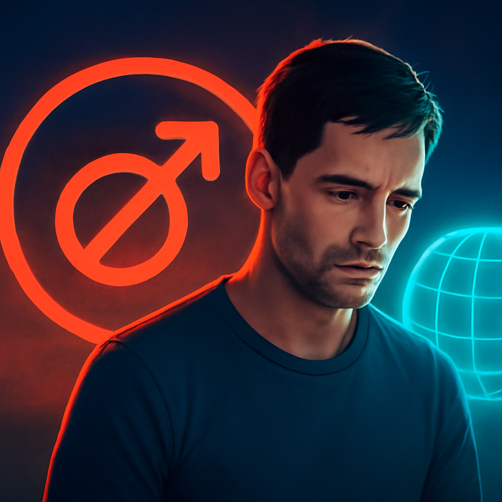AI-generated editorial illustration for: I had a vasectomy in my 20s after the trauma of my sons' births