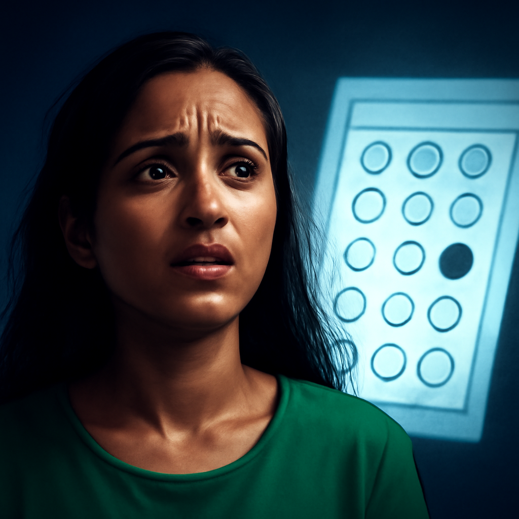 AI-generated editorial illustration for: 'I was slut-shamed' - Indian women 'cockroach' protesters doxxed and abused