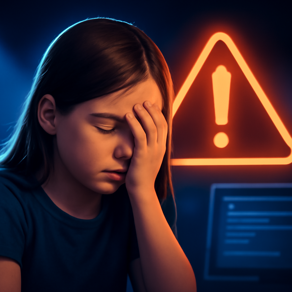 AI-generated editorial illustration for: Germany records high numbers of online child abuse cases