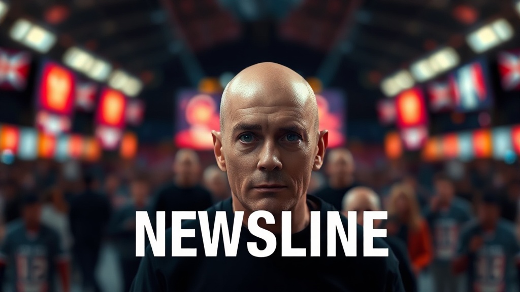 AI-generated editorial illustration for: Southern California stadium workers say they have a tentative deal, averting strike ahead of World Cup