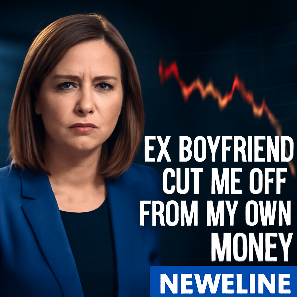 AI-generated editorial illustration for: TV presenter says abusive ex gave her no access to her own money