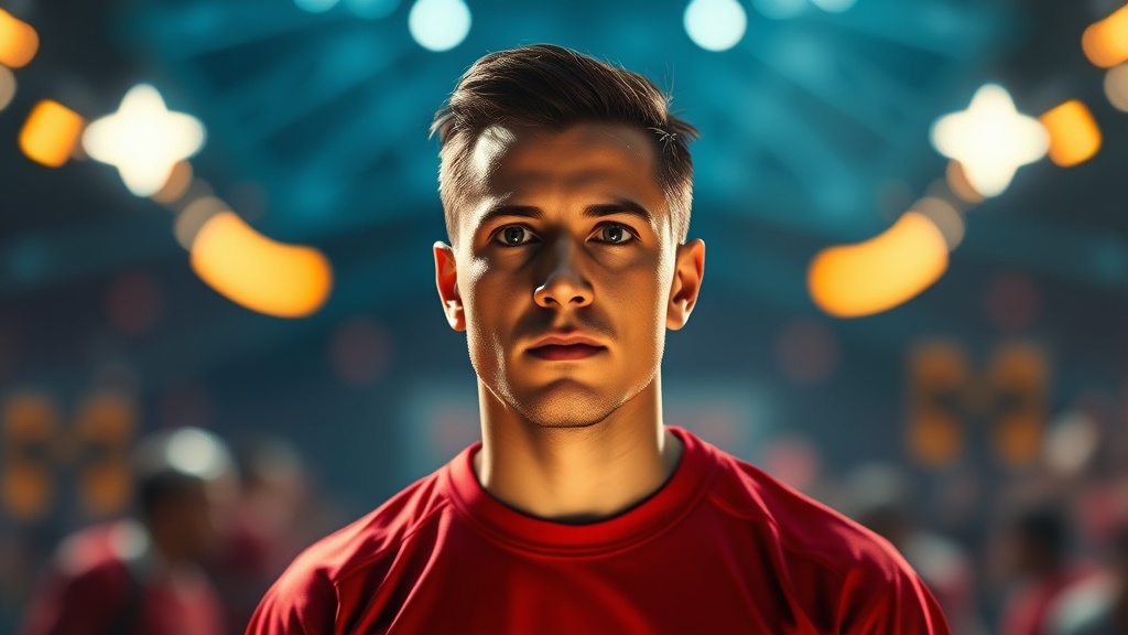 AI-generated editorial illustration for: Why Wonderwall has become England's World Cup anthem