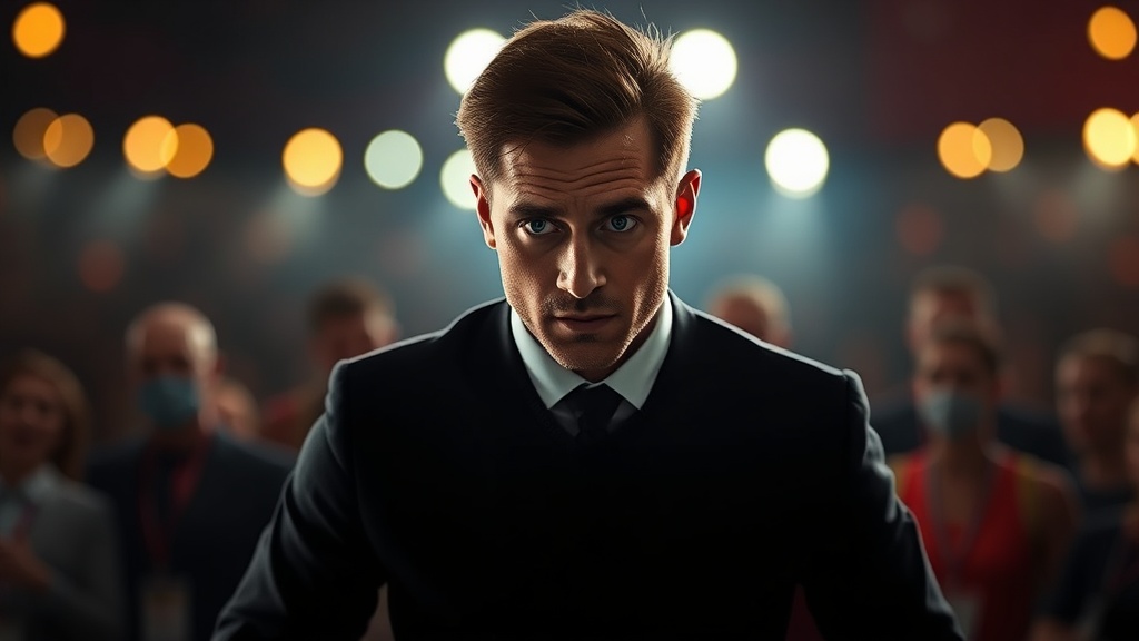 AI-generated editorial illustration for: Early morning World Cup viewing parties end in disappointment