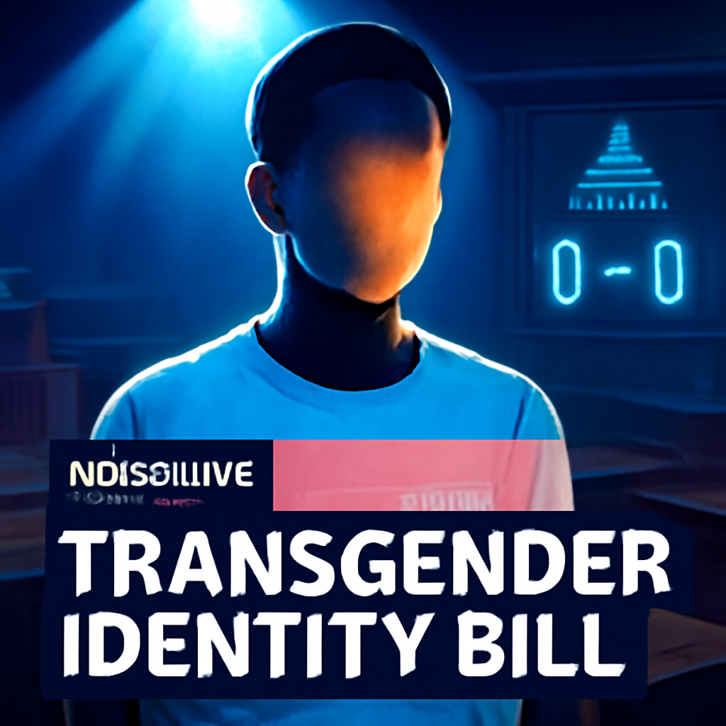 AI-generated editorial illustration for: Plataforma Trans lleva al Congreso una propuesta para reconocer la identidad de género de más de 60.000 migrantes
