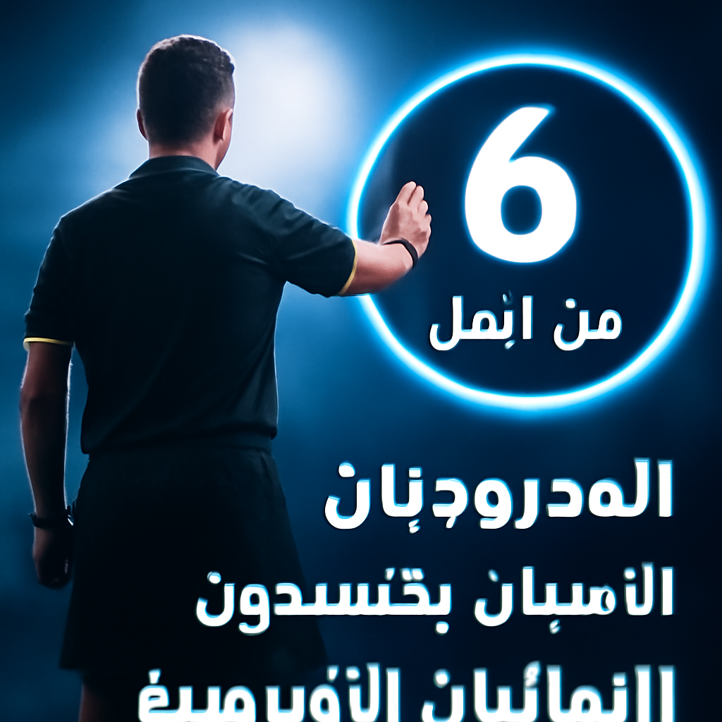 AI-generated editorial illustration for: 6 من أصل 8.. المدربون الإسبان يكتسحون النهائيات الأوروبية