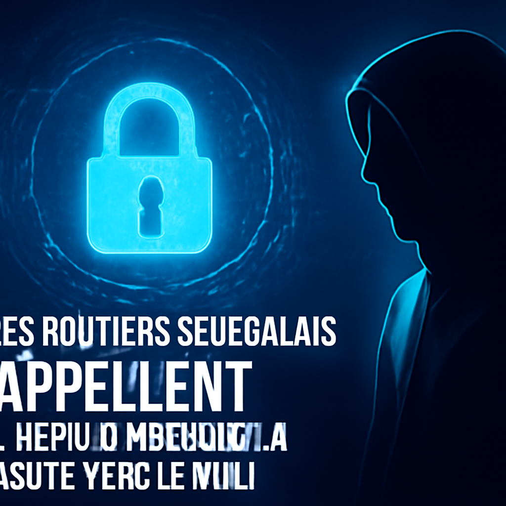 AI-generated editorial illustration for: Les routiers sénégalais appellent à ne plus prendre la route vers le Mali