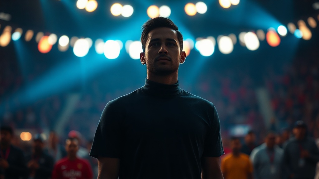 AI-generated editorial illustration for: White House defends Argentina team over Falklands banner